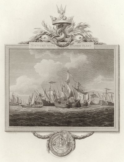 Vitória sobre 29 de agosto de 1350, frota espanhola de English School