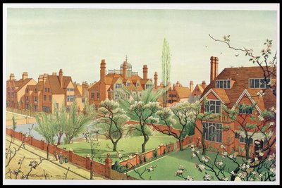 Vista do Parque Bedford, 1882 de English School