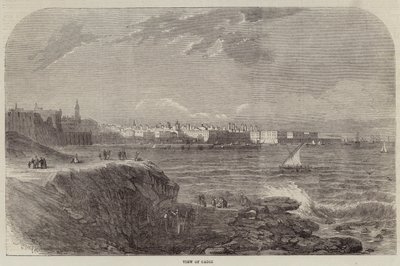 Vista de Cádiz (gravura) de English School