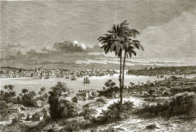 Vista de Havana, a capital de Cuba de English School