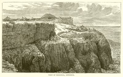 Vista, de, magdala, abyssinia de English School