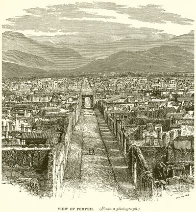 Vista, de, pompeii de English School