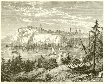 Vista, de, cidade, de, quebec, canadá de English School