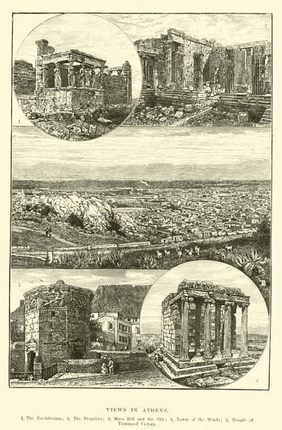 Vistas em Atenas de English School