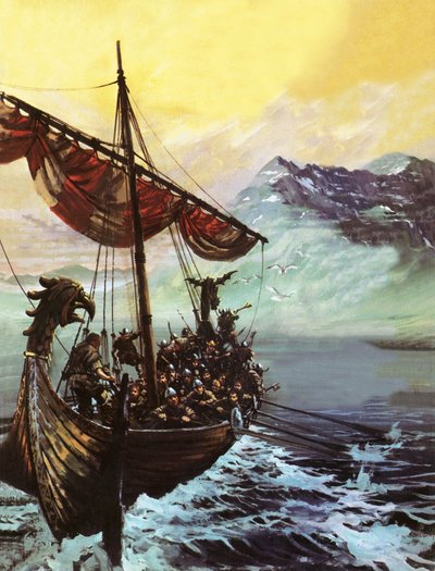 Navio viking de English School