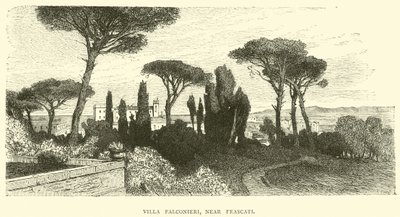 Villa Falconieri, perto de Frascati de English School