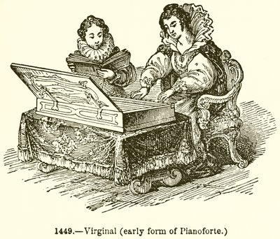 Virginal (Forma Antiga de Planoforte) de English School