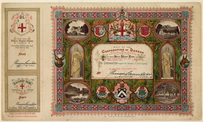 Visita da Corporação de Londres a Epping Forest, 1875 de English School