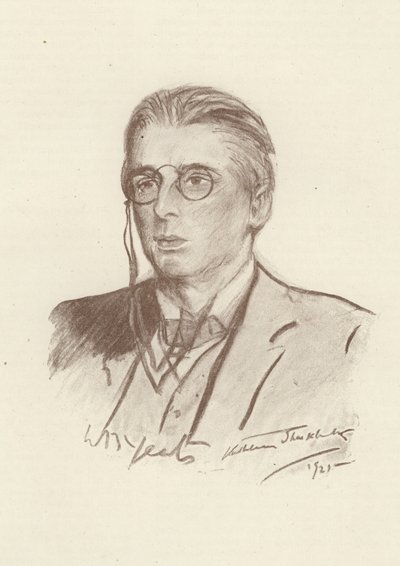 WB Yeats, poeta irlandês de English School