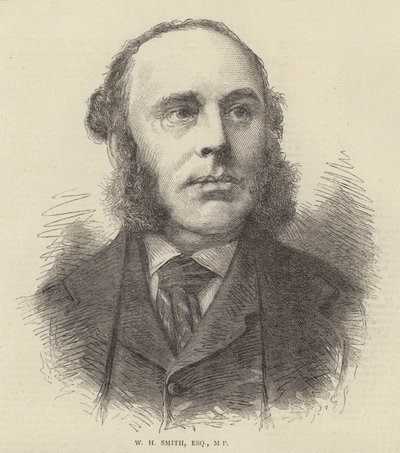 W H H Smith, Esquire, MP (gravura) de English School