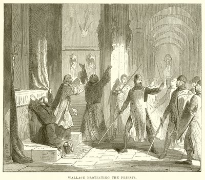 Wallace Protegendo os Sacerdotes de English School
