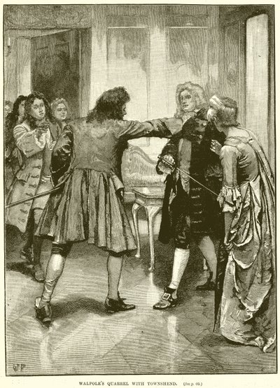 Walpoles brigam com Townshend de English School