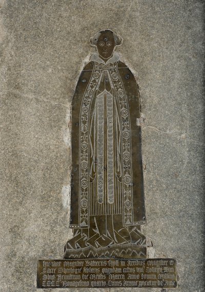 Walter Hylle, 1494 (latão) de English School