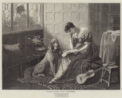 Pensamentos errantes (gravura) de English School