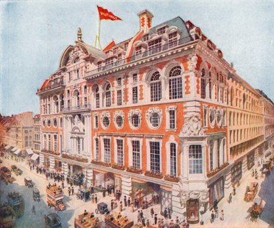 Waring e Gillow em Oxford Street de English School