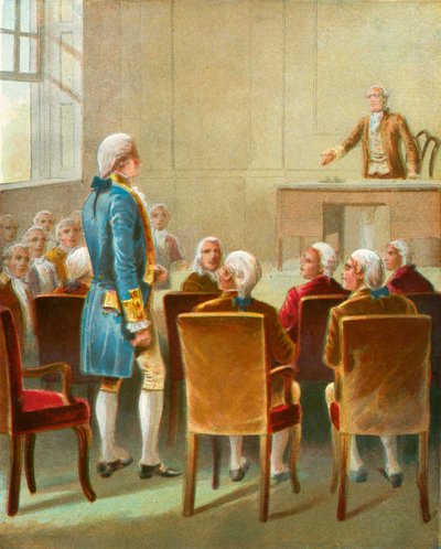 Washington escolhido para comandante em chefe de English School