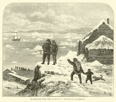 Observando a Harmonia, Hopedale Harbour de English School