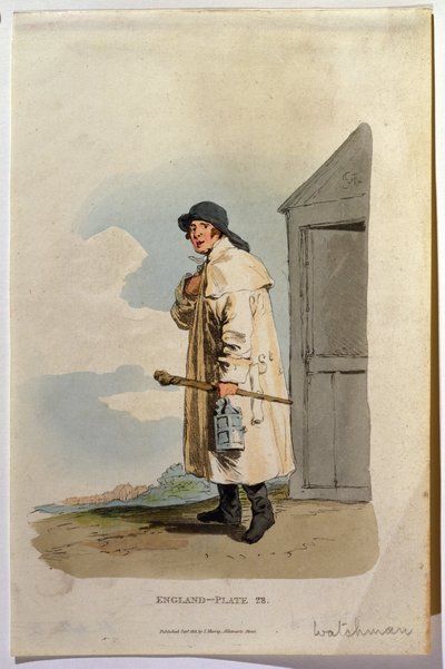 Vigilante, 1813 (aquatinta) de English School