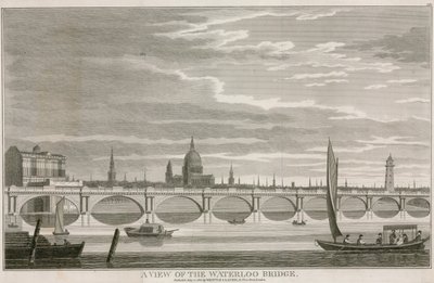 Ponte de Waterloo, Londres de English School