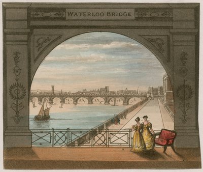 Ponte de Waterloo, Londres de English School