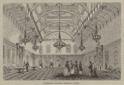 Galeria de Waterloo, Castelo de Windsor de English School