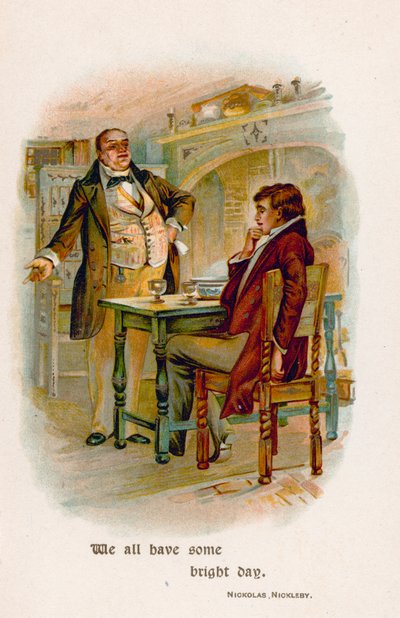 Todos nós temos algum dia brilhante. Nicolas Nickleby de English School