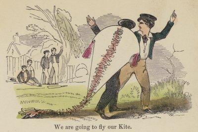 Nós vamos voar o nosso Kite (gravação colorida) de English School
