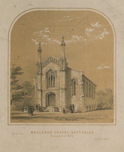 Capela Wesleyana em Battersea de English School