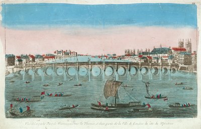 Ponte de westminster de English School