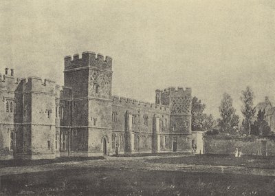 Westons Yard, 1818 (gravura) de English School