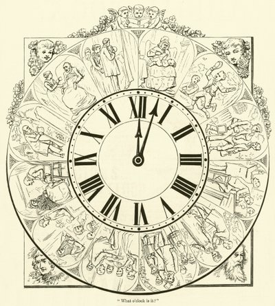 Que horas são? (gravura) de English School