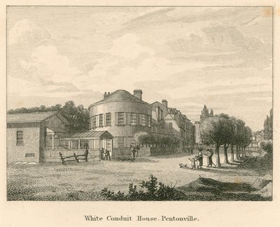 Casa Branca de Condutas, Pentonville, Londres de English School