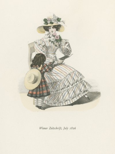 Jornal de Viena, julho de 1826 de English School