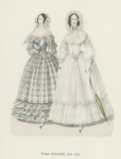 Jornal de Viena, julho de 1840 de English School