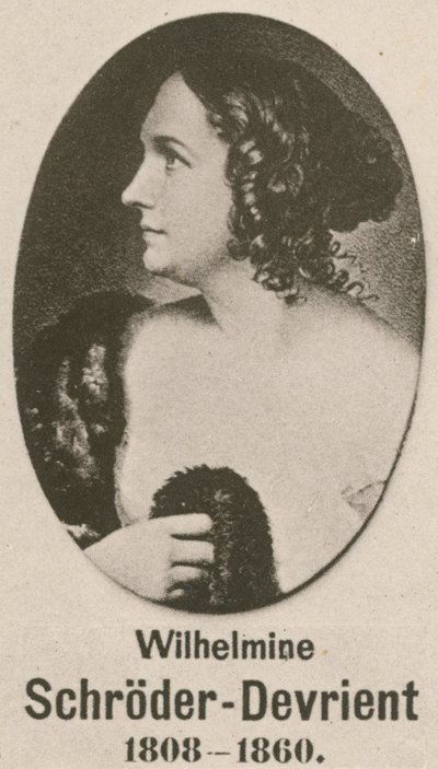 Wilhelmine Schroder-Devrient (gravura) de English School