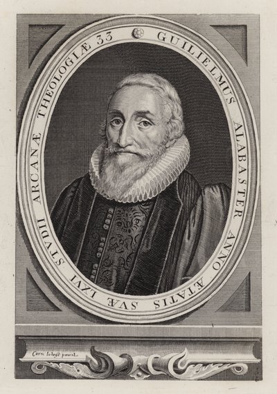 William Alabaster (gravura) de English School