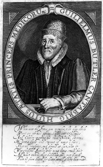 William Butler, depois de um retrato original em Clare Hall, Cambridge, 1620 de English School
