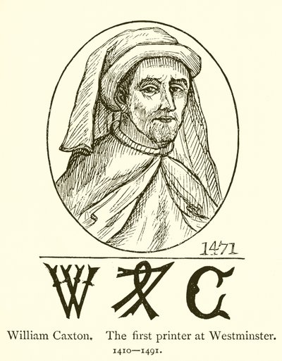 William Caxton, a primeira impressora em Westminster de English School