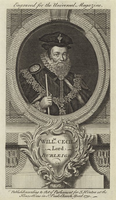 William Cecil, lorde Burleigh de English School
