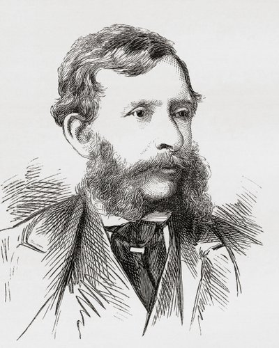 William Charles Thomas Dobson, da revista de arte, publicado em 1878 de English School