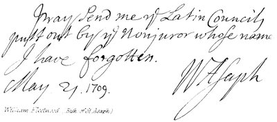 William Fleetwood, (Bish: de St Asaph) de English School