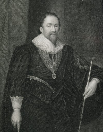 William Herbert (1580-1630), de &39;British&39;s Portraits&39;, 1823 (gravura) de English School