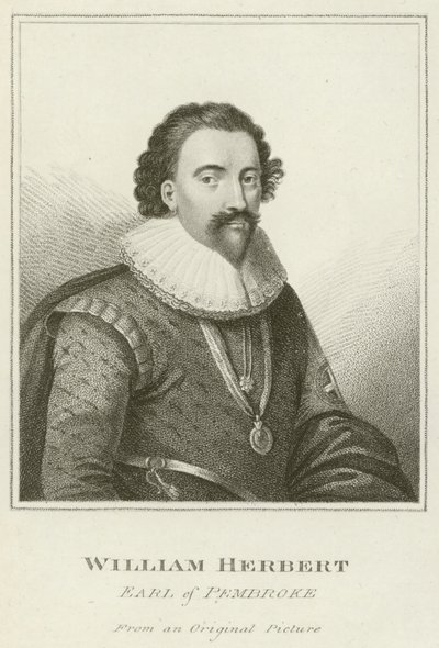 William Herbert, Conde de Pembroke (gravura) de English School