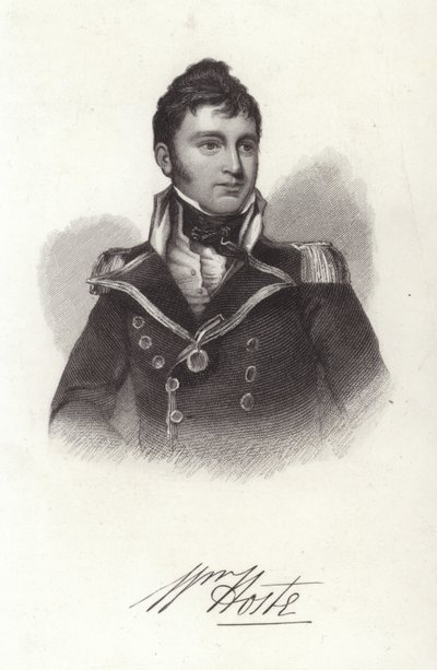 William Hoste, oficial da marinha britânica de English School