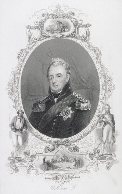 Guilherme IV (1765-1837) Rei da Grã-Bretanha, Irlanda e Hanôver de English School