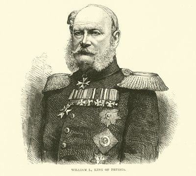 Guilherme I, rei da Prússia, julho de 1870 de English School