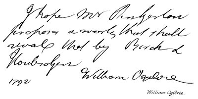 William Ogilvie de English School