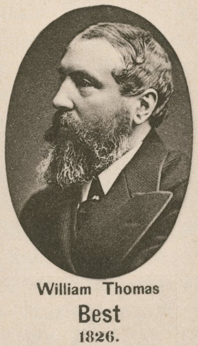 William Thomas Best (gravura) de English School
