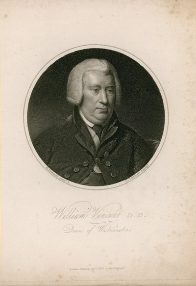 William Vincent, decano de Westminster de English School