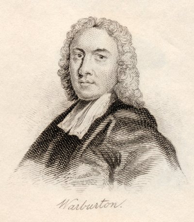 William Warburton, do "Dicionário Histórico de Crabb", publicado em 1825 de English School